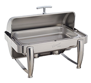 Buffet heating stove rotary vane oil damper