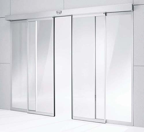 Semi-automatic sliding door rotary dampers with gear